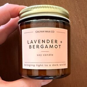 Calyan Wax Co Lavender + Bergamot Soy Candle